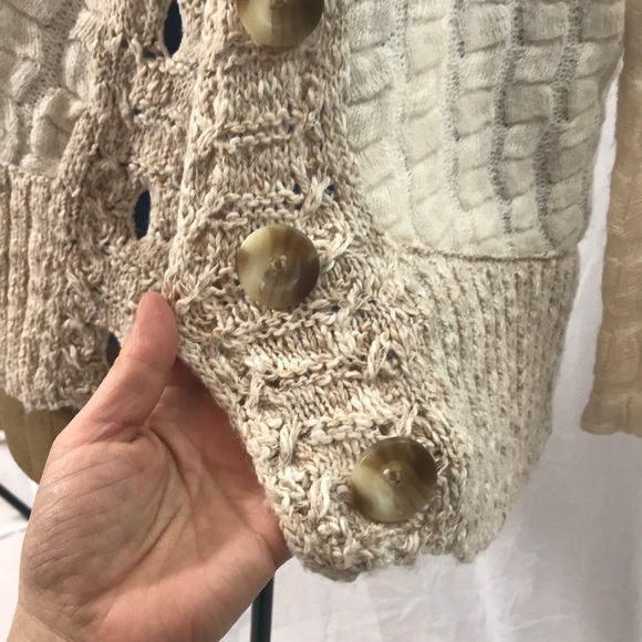 Free People Knit Boho Relaxed Sweater - Picture 5 of 8